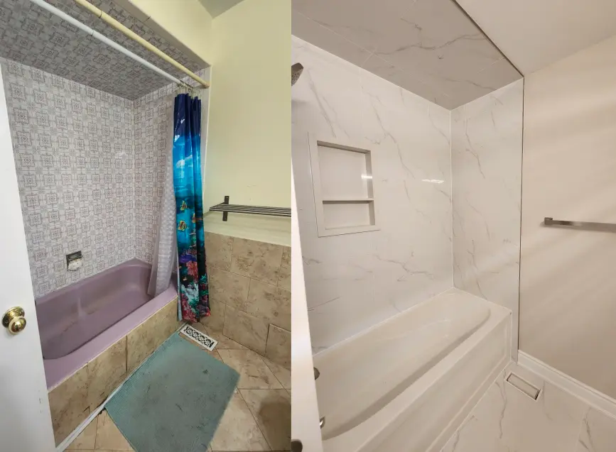 Bathroom-makeover-Before-after-GTA-Brampton