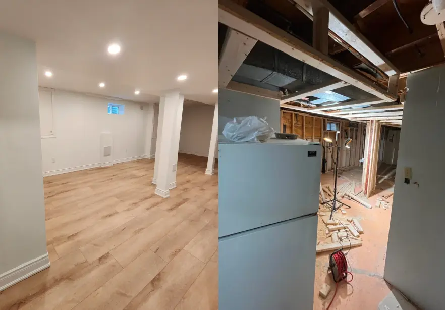Before-After-Basement-Construction-Brampton-GTA