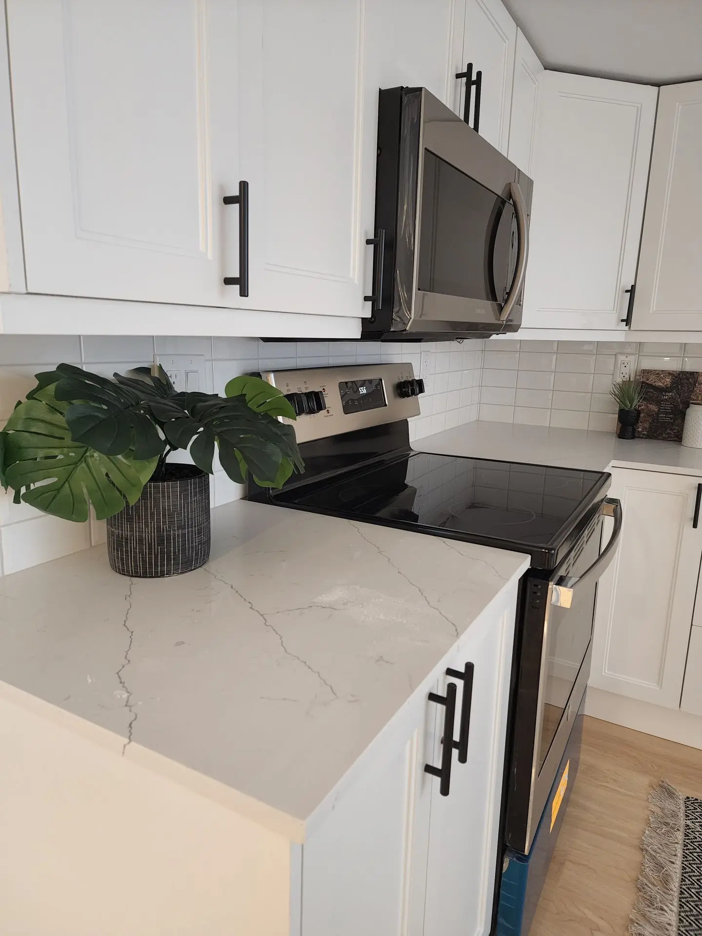 Cabinets spray painted and refinished in Durham  Home