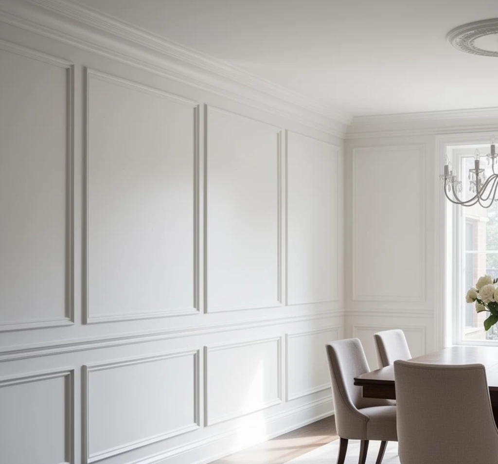 Wall panel and wainscotting,